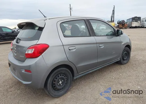 2018 Mitsubishi Mirage Es from USA, damaged, VIN ML32A3HJ2JH013603